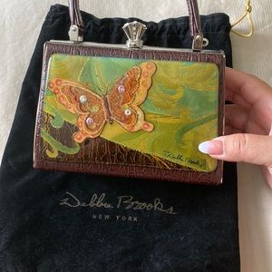Debbie Brooks clutch bag
